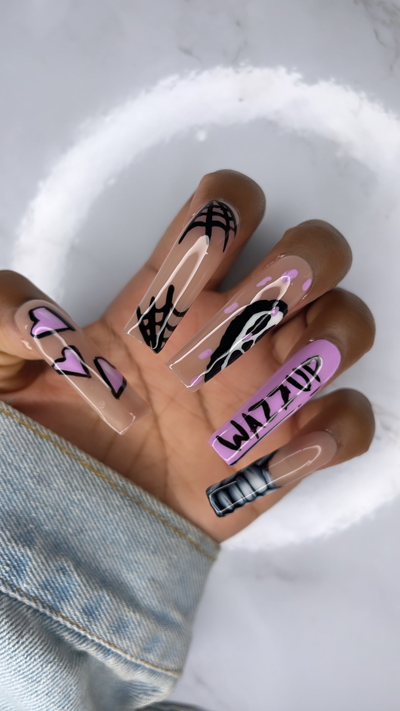 30+ Gangster Instagram Baddie Nails To Obsess Over in 2023